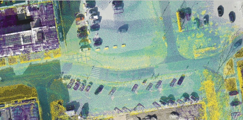 Georeferencing pipeline