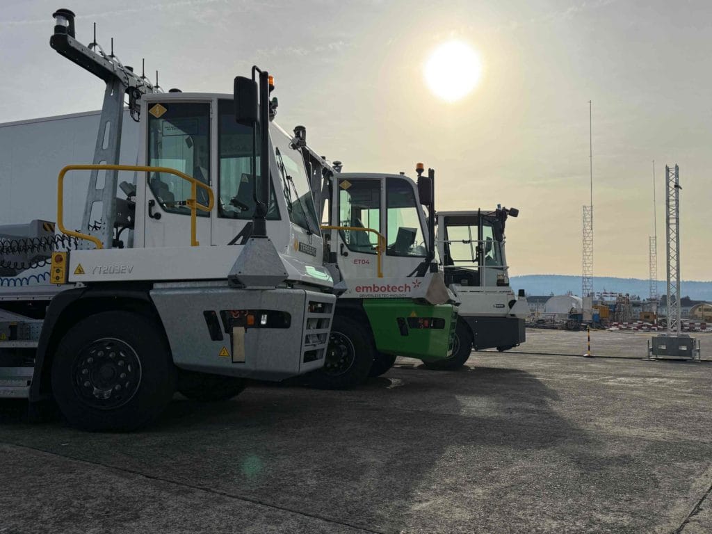 Embotech autonomous terminal tractors